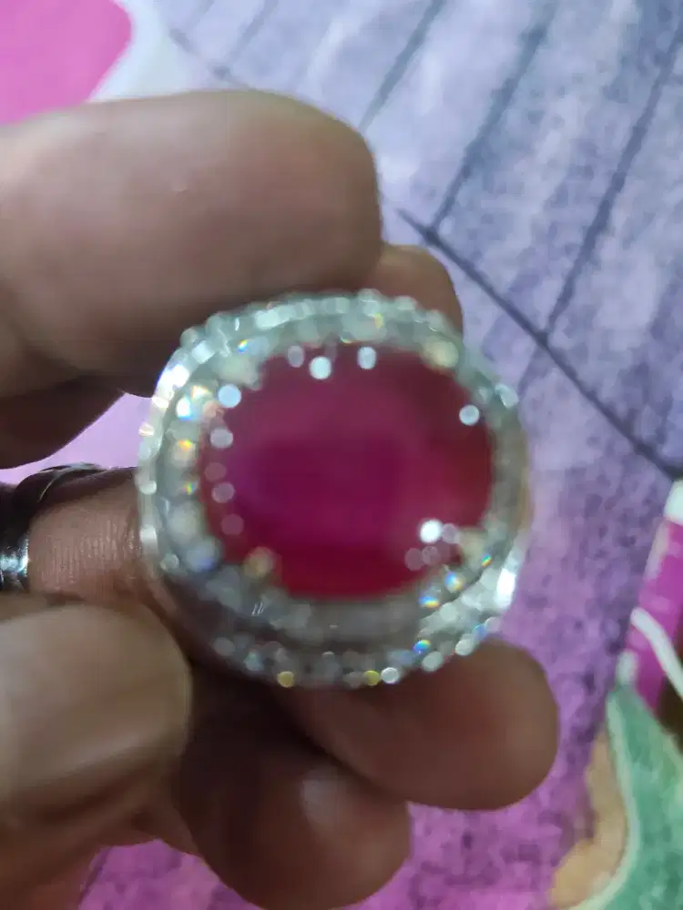 Jual Batu permata Ruby Mozambie