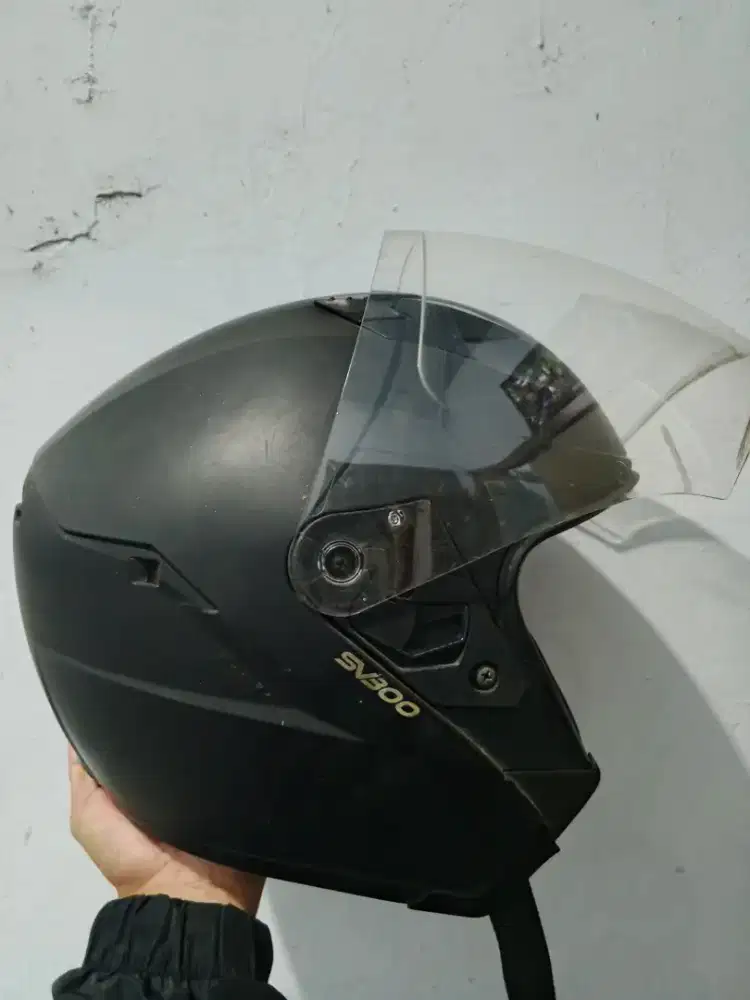 Helm RSV SV300 Black Doff Size L.