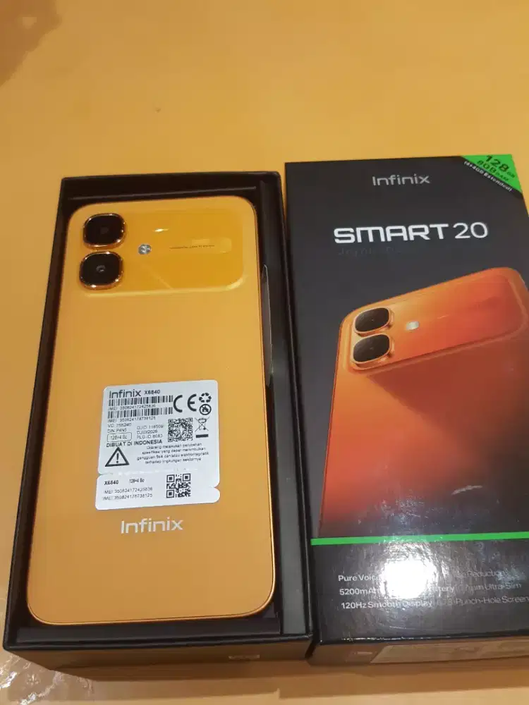 Infinix smart 20 ram 4/128 mulus abis