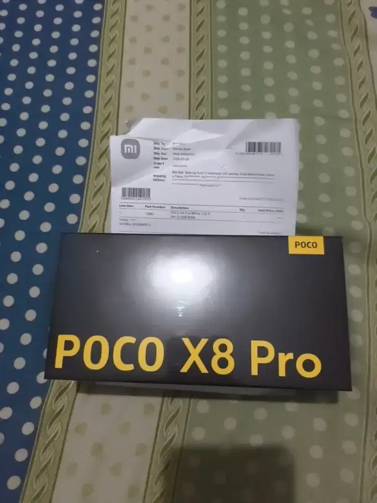 Handphone Poco X8 Pro White Ram 12/512 New Segel