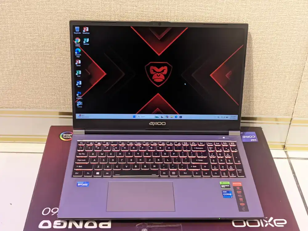 Axioo Pongo 760 i7 Gen 12 Ram 16 GB SSD 512 GB RTX 4060 Vram 8 GB
