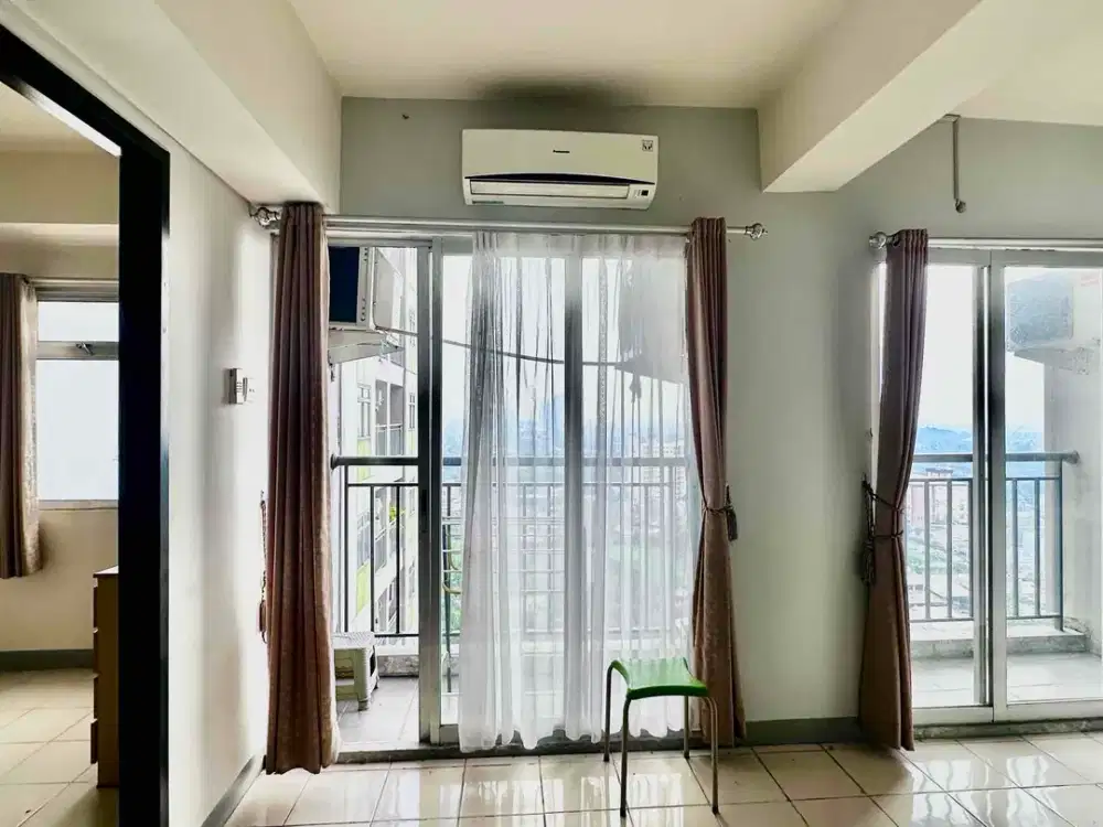 Apartemen Terluas & Termurah Green View Serpong 2 Balkon Luas & Nyaman | View kolam berenang | Jarang Ada