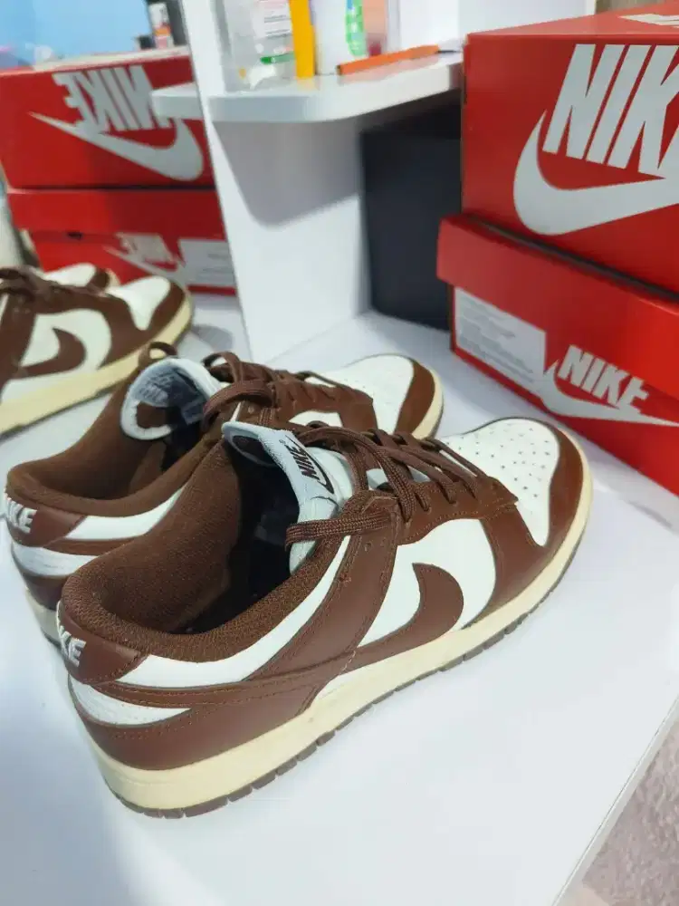 Jual Sepatu Nike Dunk low Cacao size 41 like new