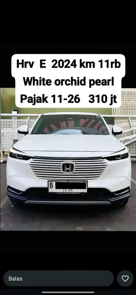 HRV E CVT 2024 Termurahhh Credit Or Cash Silahkan