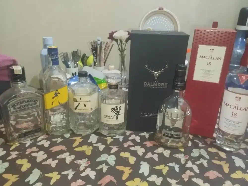 Jual botol kosong pajangan murah