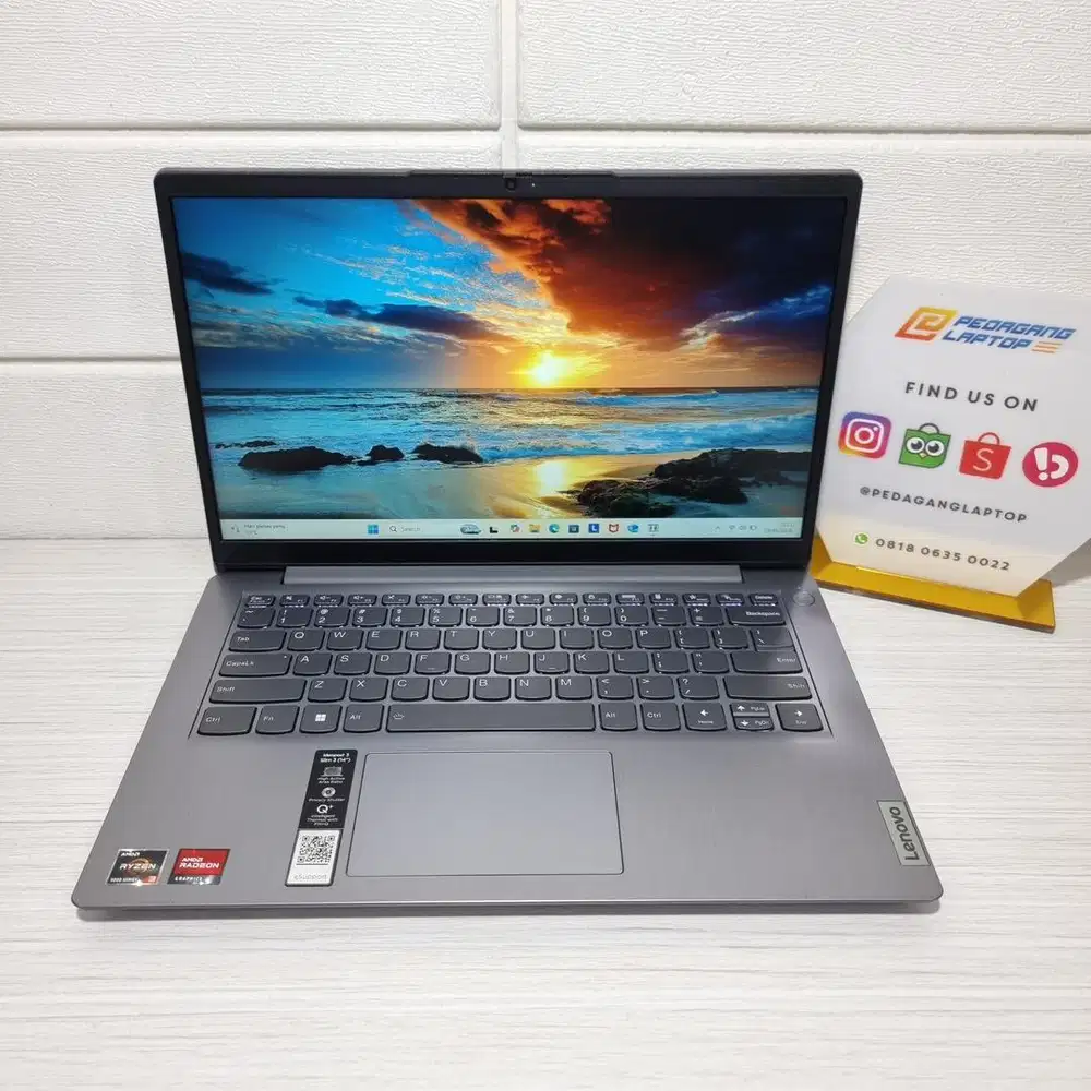 Lenovo Ideapad Slim 3 14ACL6 AMD RYZEN 3-5300U RAM 4GB SSD 512GB FHD