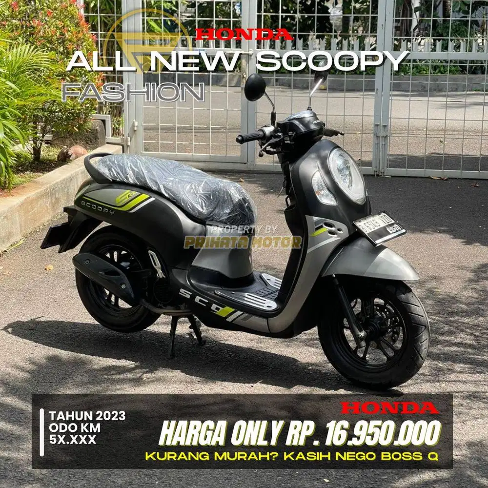 HONDA ALL NEW SCOOPY FASHION 2023