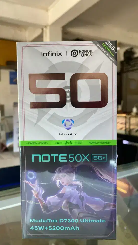 Redy infinix note 50x 5g 8/256 NEW Garansi resmi 1thn