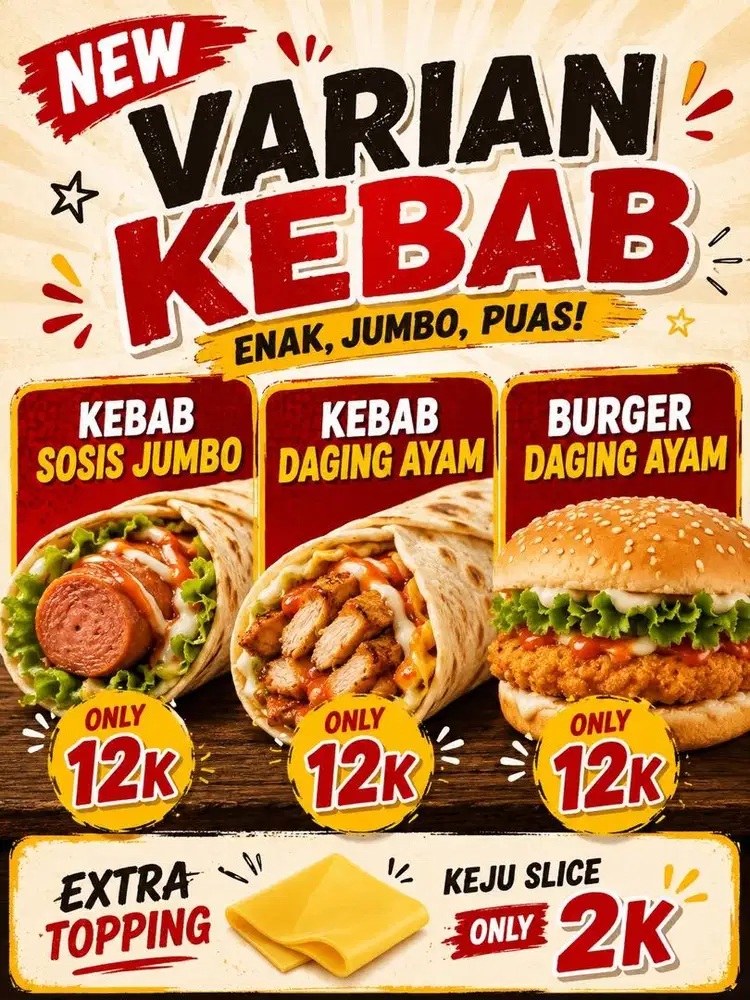 Lowongan kerja stand makanan dan minuman
