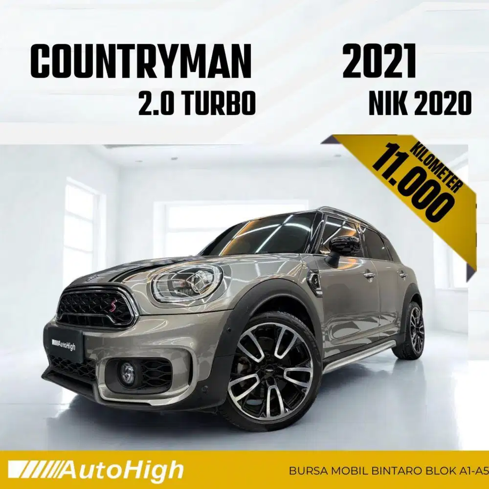 DP10% [Km11.000] Mini Cooper Countryman 2.0 S 2020 Reg 2021 #AUTOHIGH