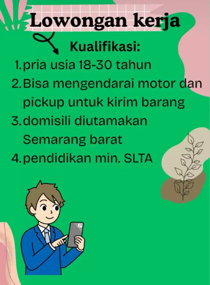 Dicari karyawan