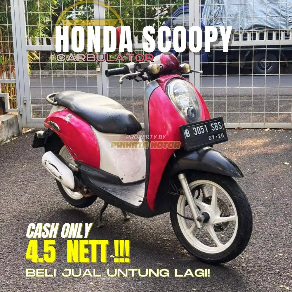HONDA SCOOPY KARBU 2011