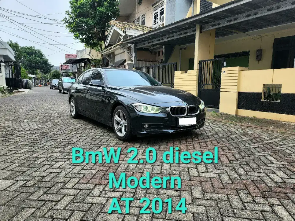 BmW 320d Diesel modern AT nik 2014
