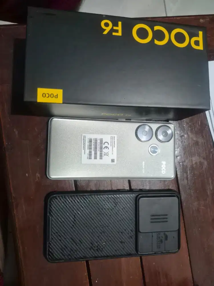 Poco f6 12/512gb titanium