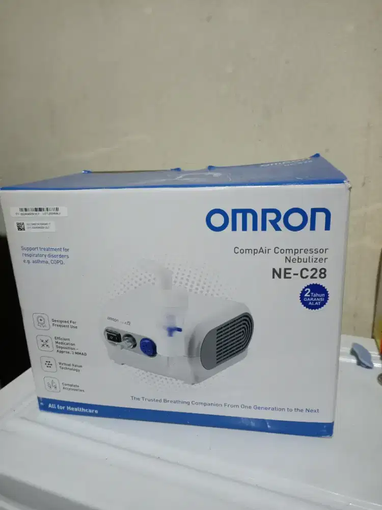Omron-Nebulizer compressor NE-C28/alat uap pernafasan