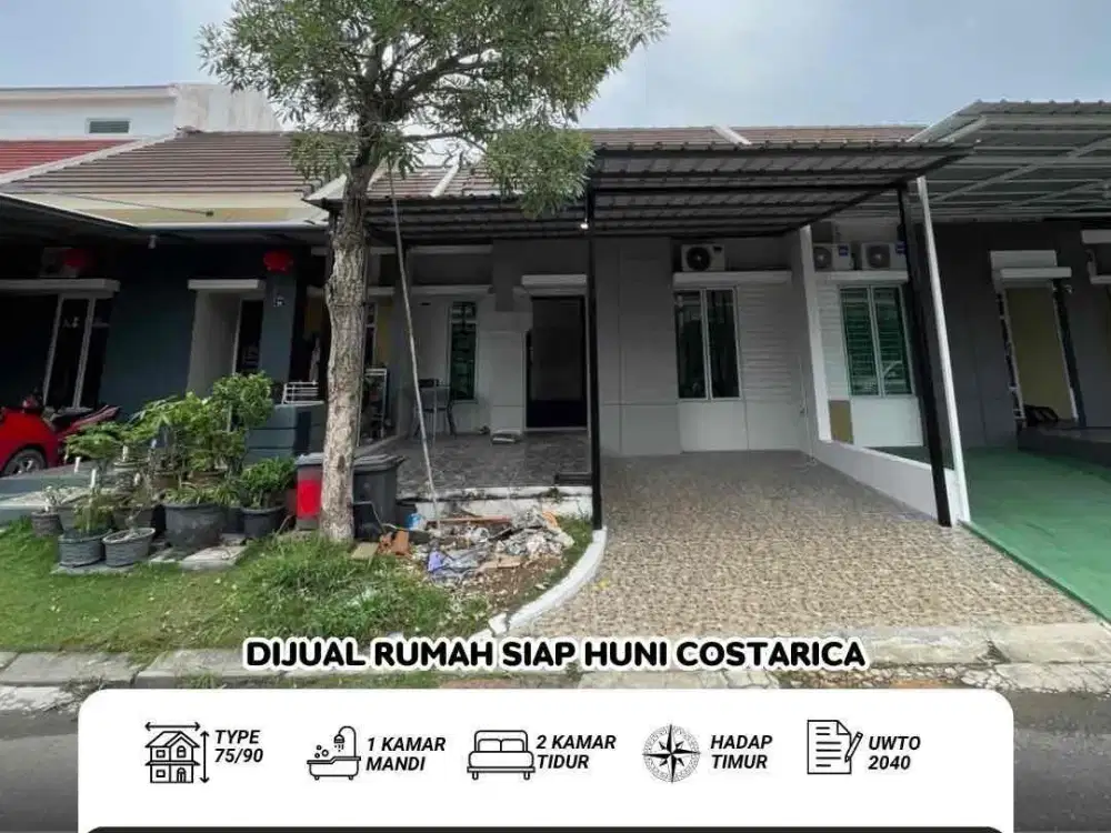 Dijual Rumah Costarica monterrey batam center