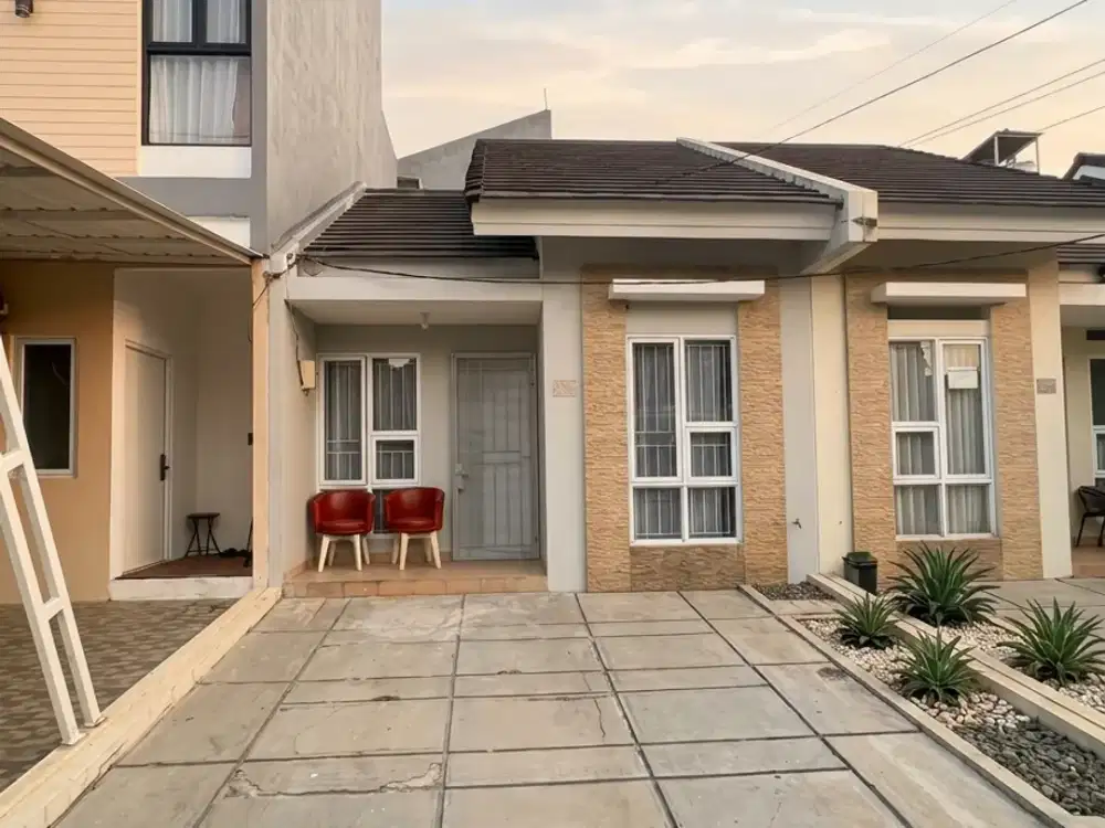 rumah siap huni dalam cluster di Paradise Serpong City Tangsel