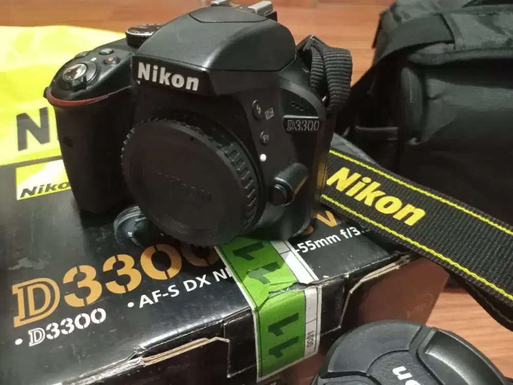 CAMERA DSLR NIKON D3300 KOMPLIT