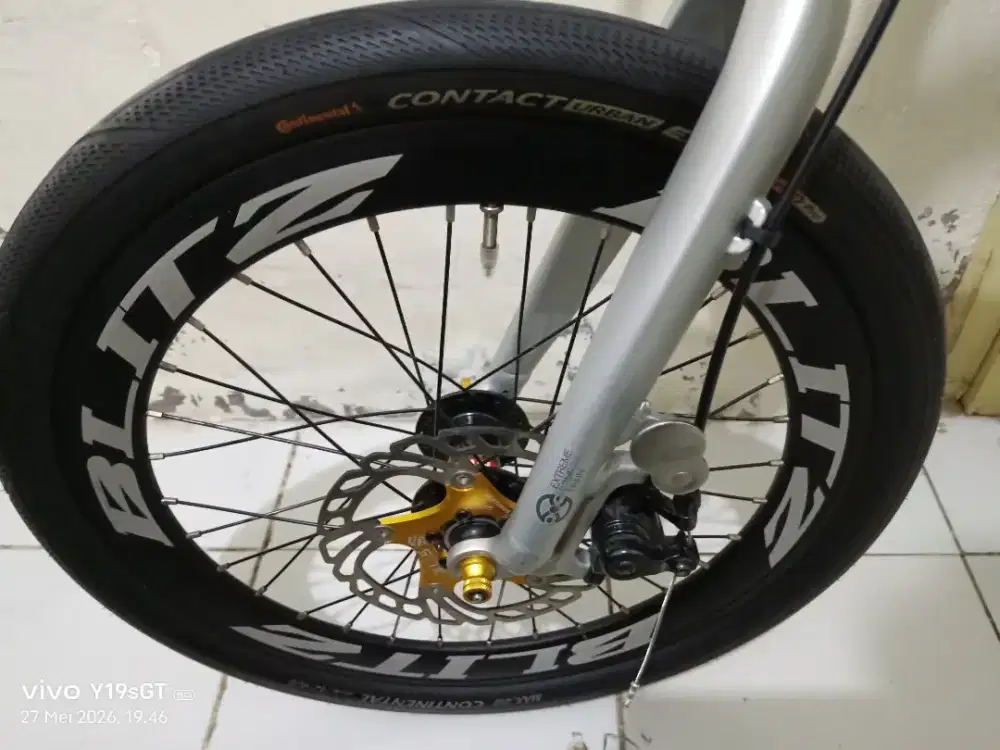 Velg sepeda satu set kondisi muluz