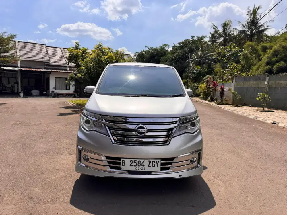 Nissan Serena Hws Autech Panoramic Automatic Th 2016 Silver  C26