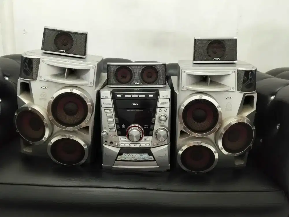 Tape Aiwa Kaset + MP3 + CD and DVD player