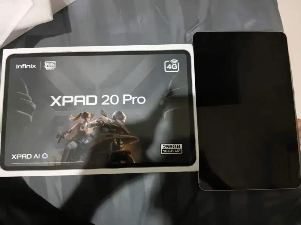 Infinix xpad 20 pro 256gb/8+8gb ram (free case)
