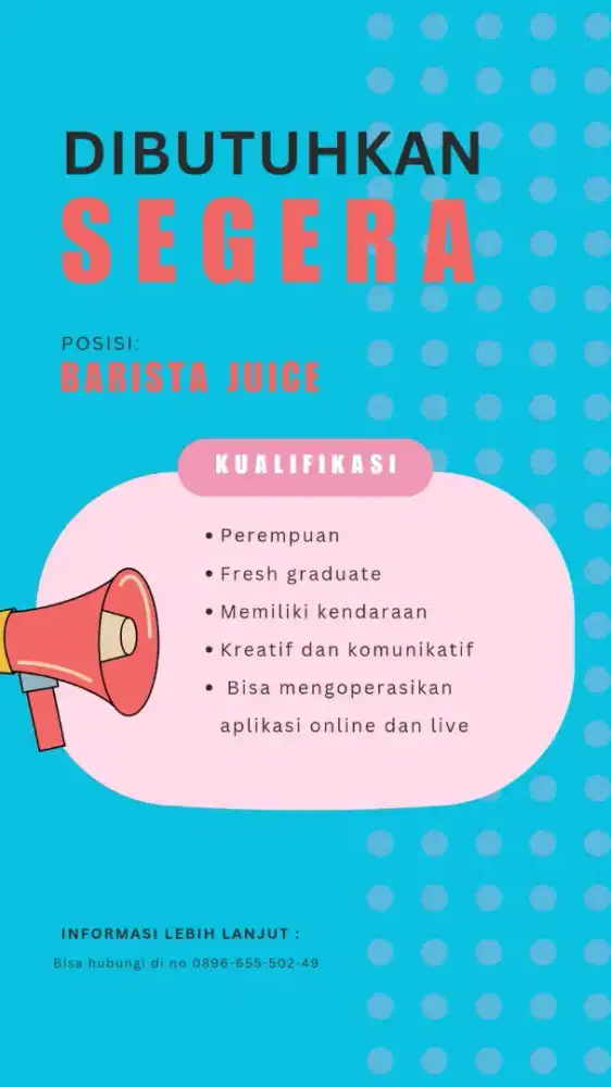 Loker jaga stand
