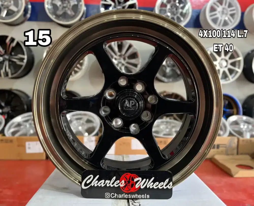 VELG BARU AP RING 15 Bronze Lip