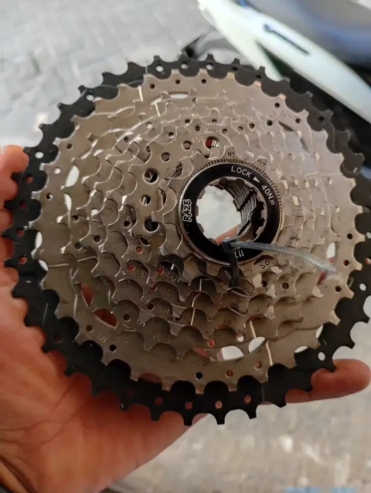 Sprocket raze 9 speed 11 40t