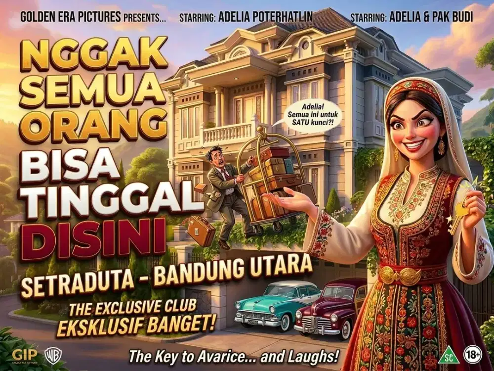 DIJUAL RUMAH DI SETRADUTA, PASTEUR, SARIJADI, BANDUNG UTARA.