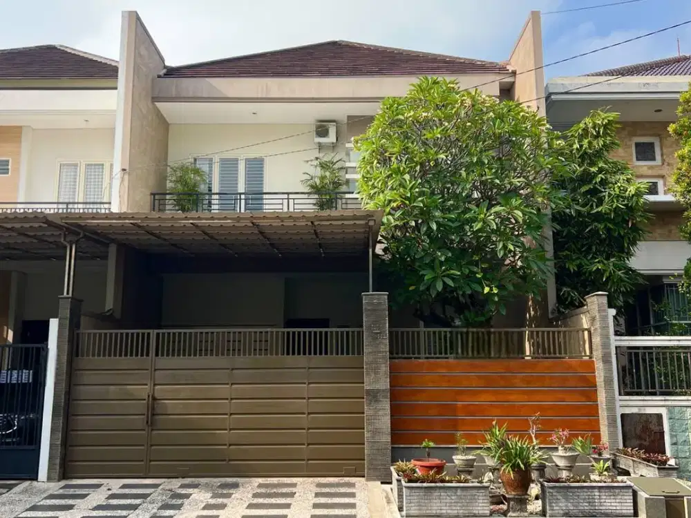 Rumah siap huni Galaxi Bumi Permai Araya tahap 1 Full Furnished