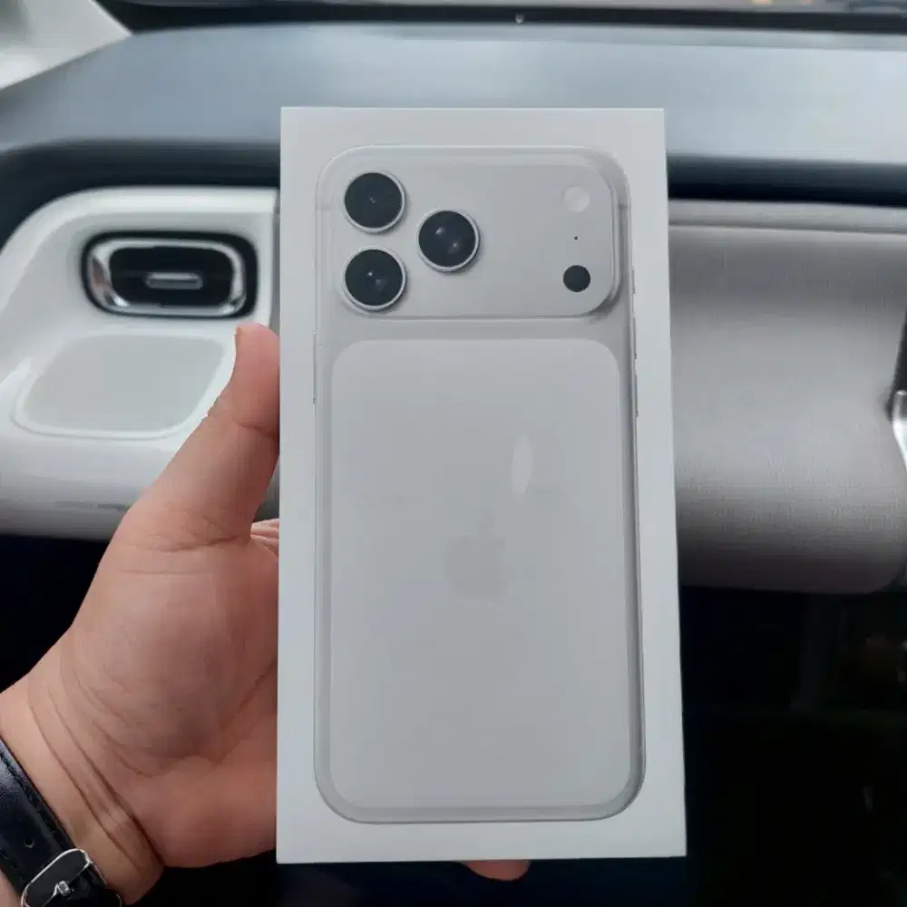 IPHONE 17 PRO MAX 256GB SILVER GARANSI RESMI IBOX
