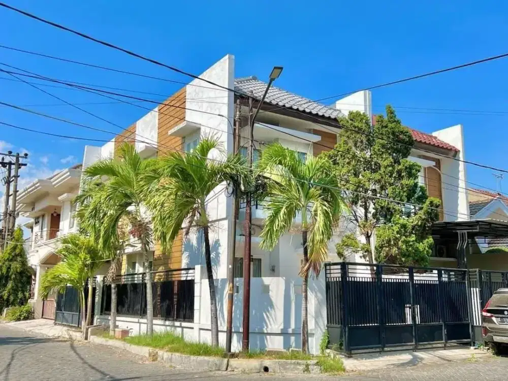 Jual Rumah hoek siap huni di Wisma Mukti Klampis Semolo