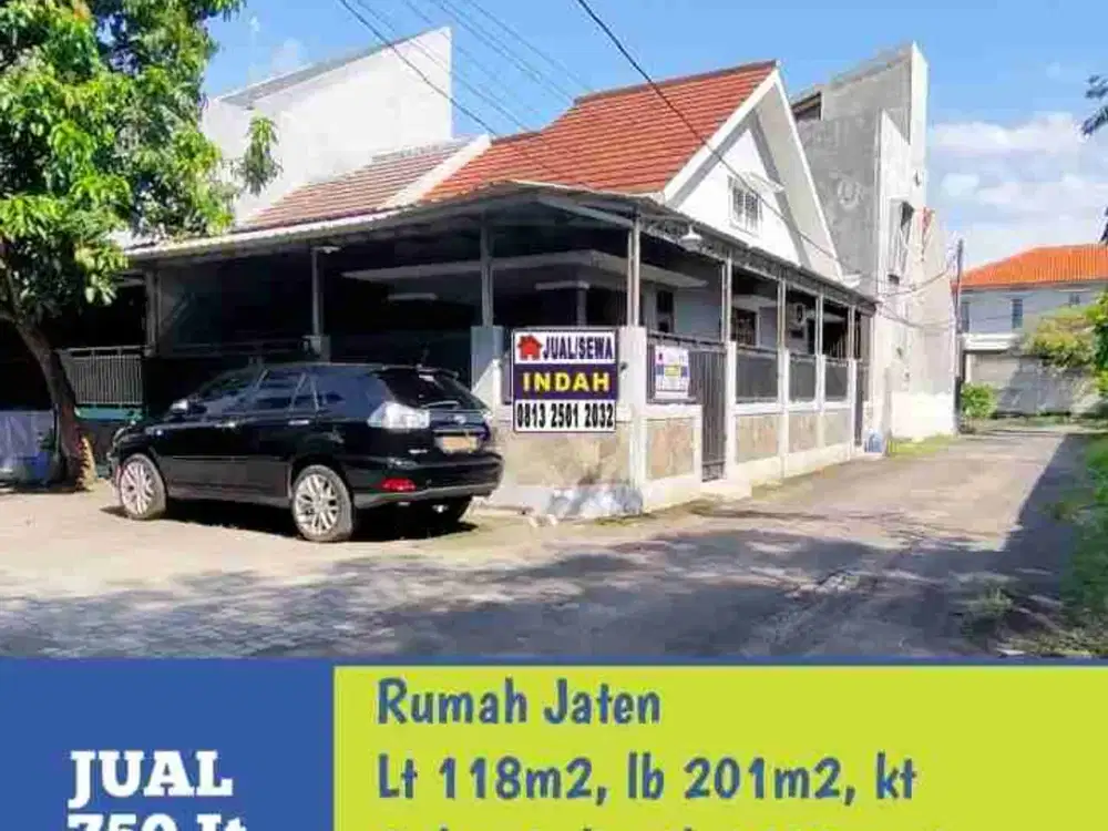 Dijual rumah bagus siap huni di jalan Jaten Pedurungan Semarang Timur
