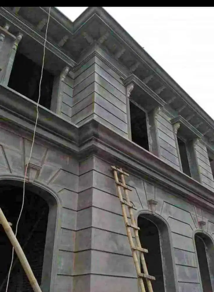 Lisplang profil beton instan lengkap ukuran dan motip
