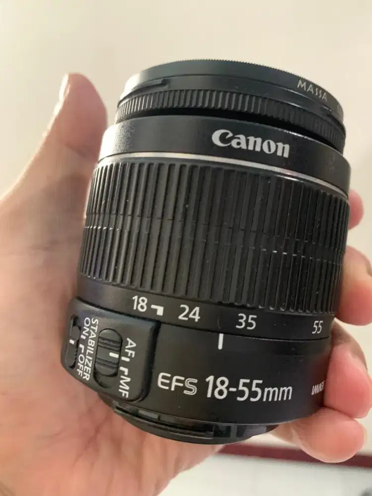 Lensa Kit Canon 18-55mm F3,5-5,6