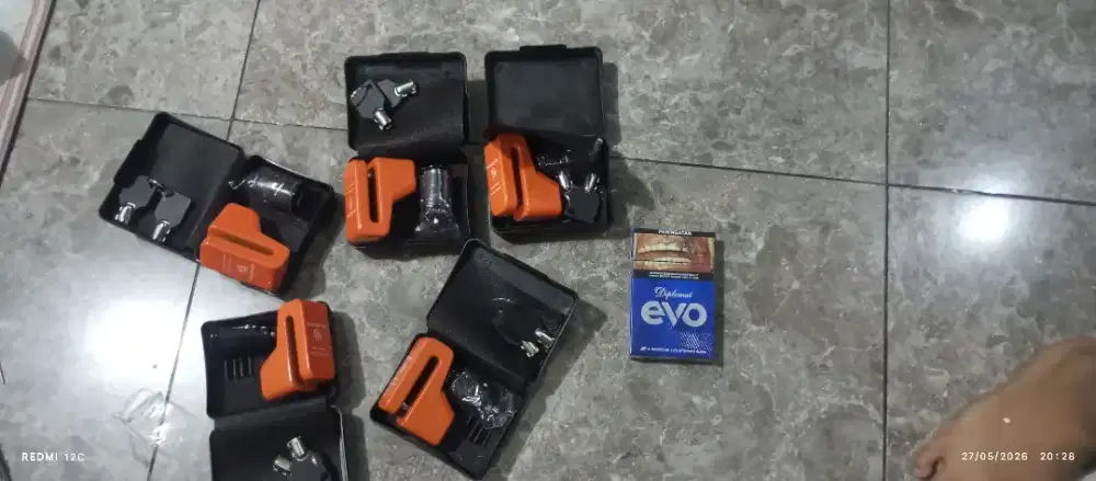 Gembok cakram motor
