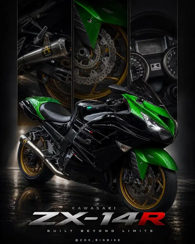 Kawasaki ZX 14 1400cc