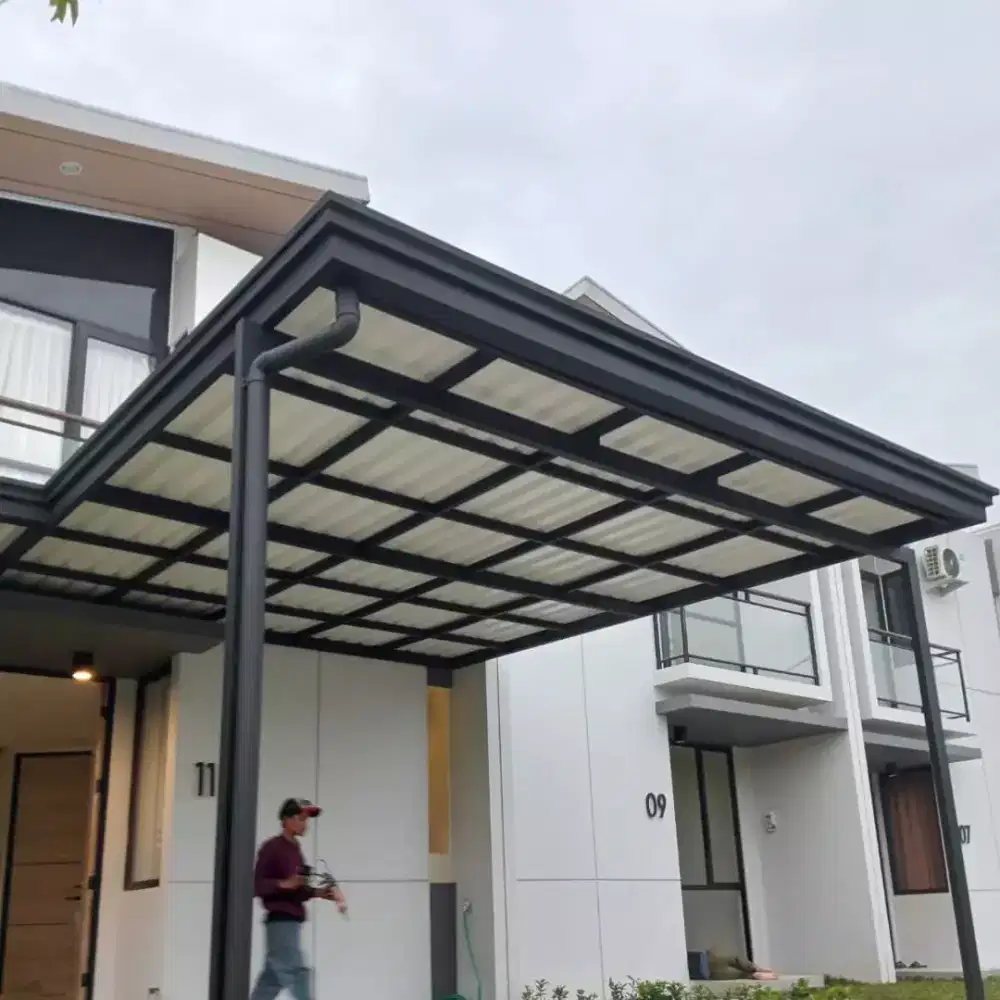 kanopi minimalis modern