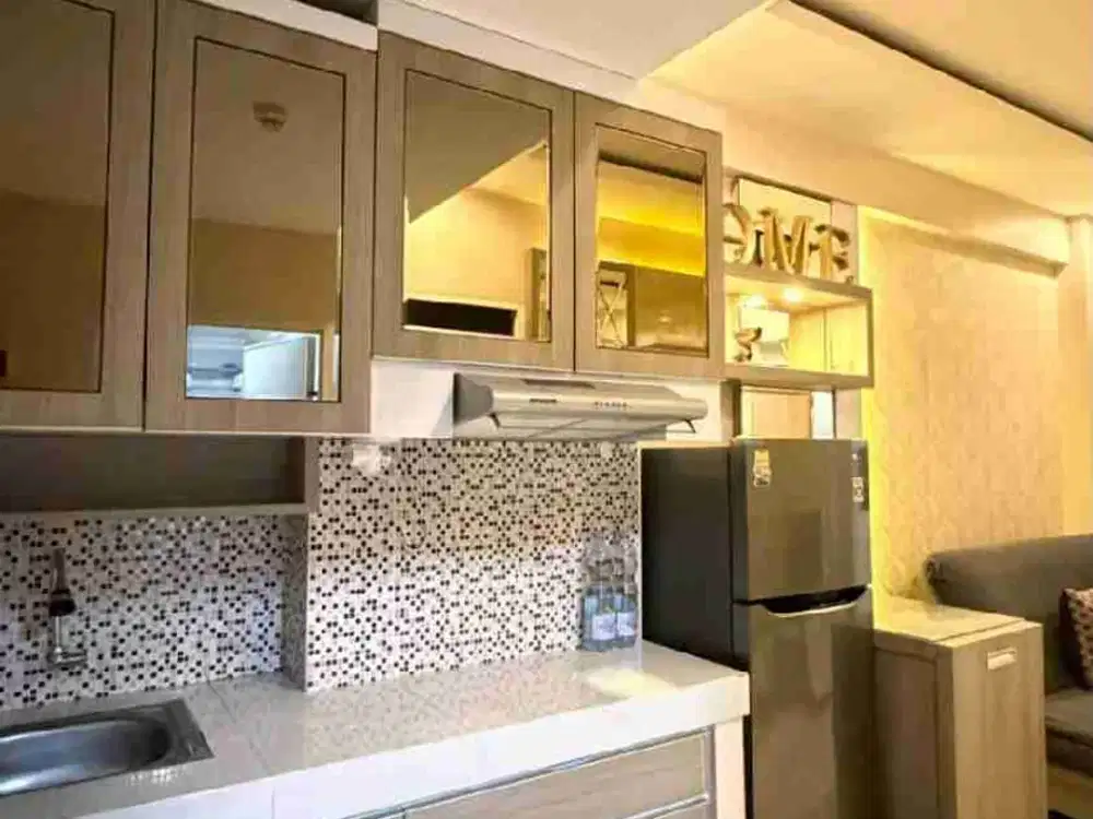 Disewakan Apartment Puncak Dharmahusada Mewah Siap Huni 2 Br. Dekat Unair Kampus C, ITS, Galaxy Mall