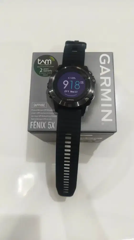 GARMIN FENIX 5X SAPPHIRE