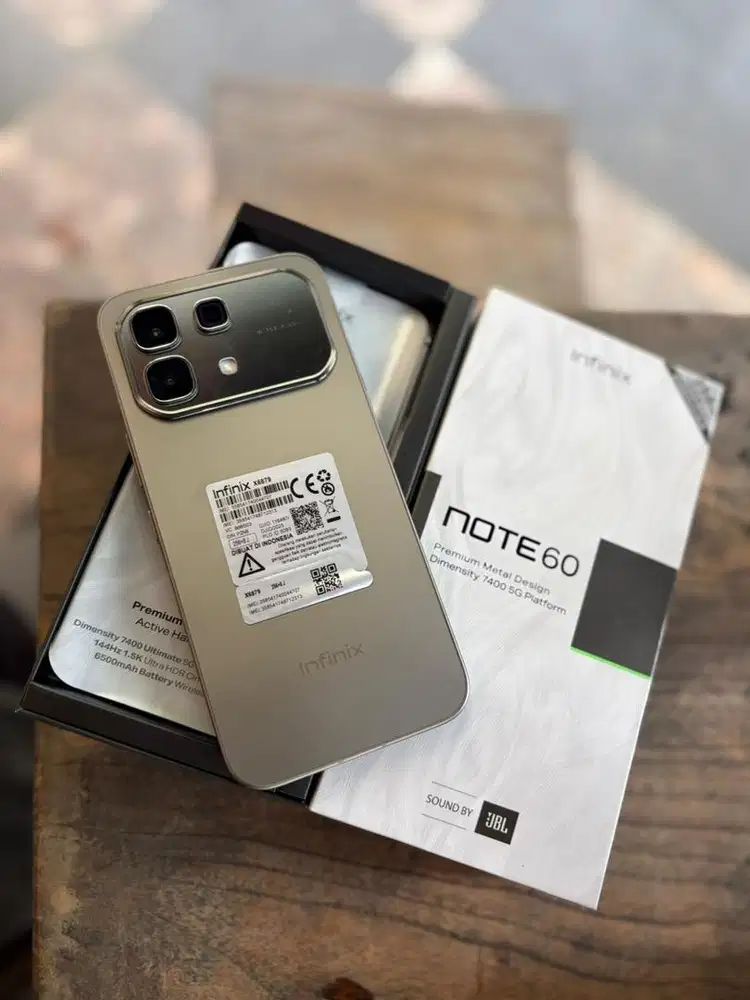Infinix NOTE 60 8/256gb Fullset Super Like New