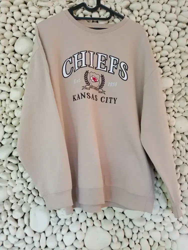 Sweater Crewneck Vintage Chiefs Kansas City(unisex)