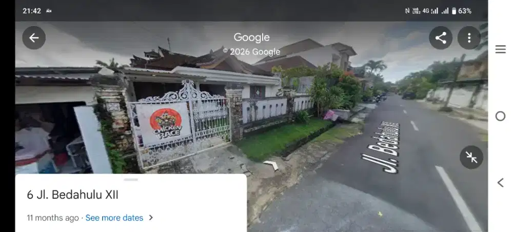 Disewakan Rumah Luas dan Strategis Gatsu Utara