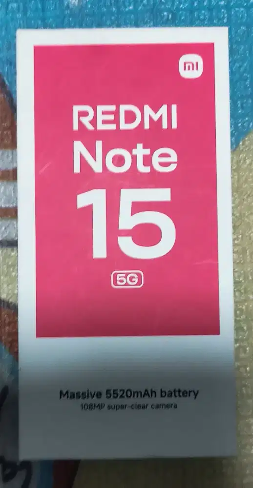 Redmi note 15 pro 5g 8+4/256