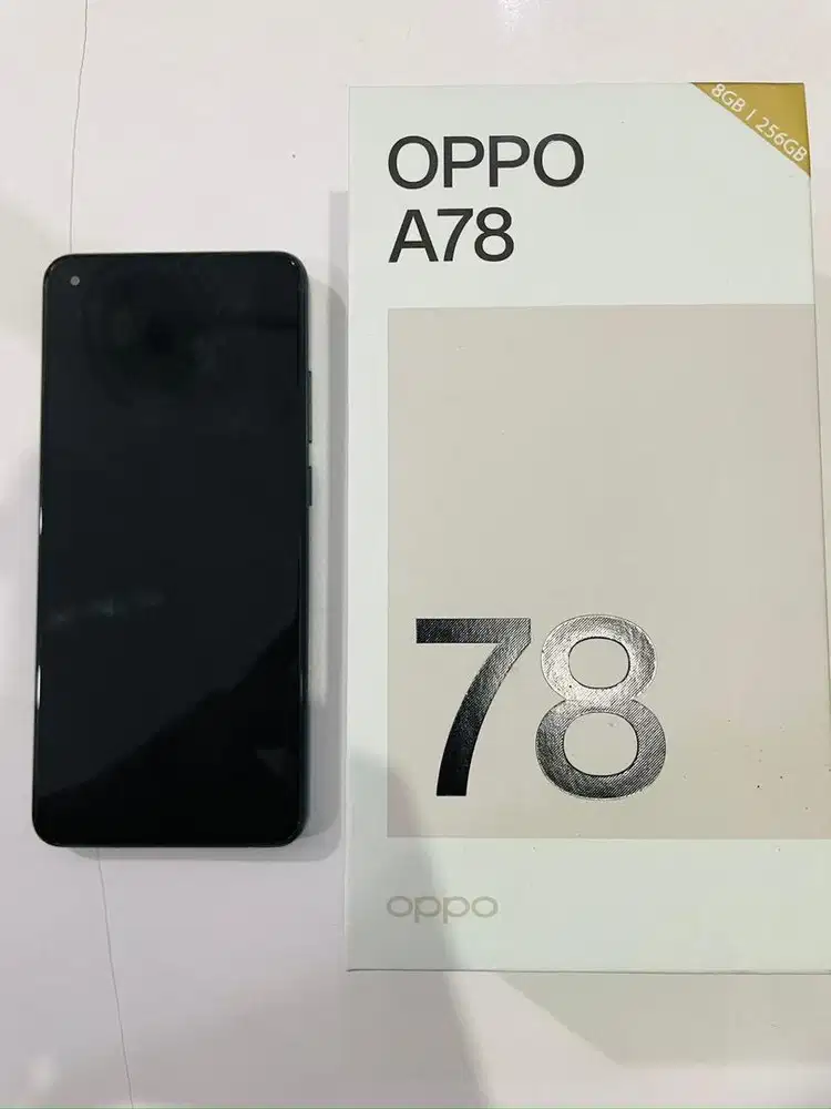 jual hp oppo a78 bagus mulus