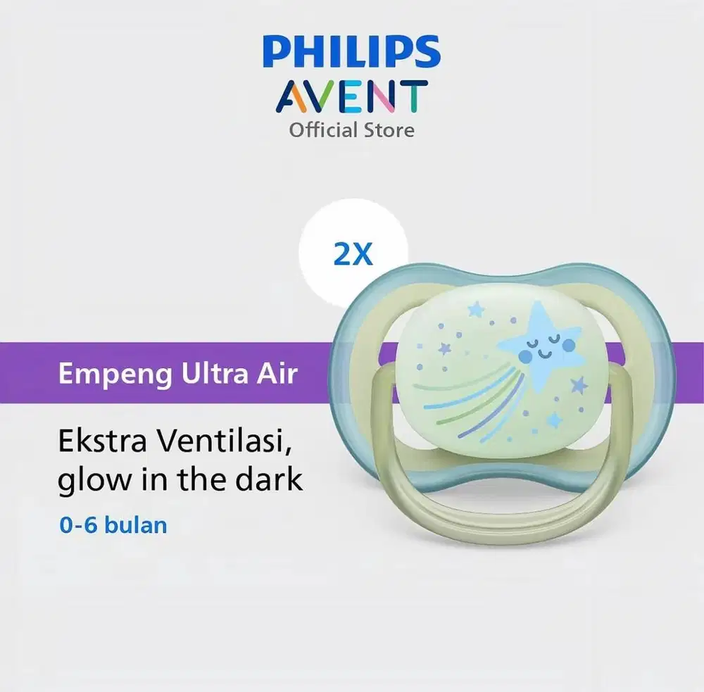 Philips Compeng / Empeng / Pacifier (Dapat 2pcs)