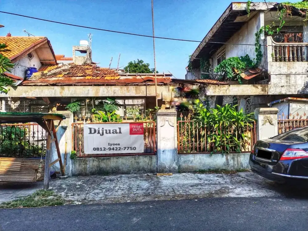 Dijual Tanah Kavling Tebet Barat Lokasi Strategis Nyaman Jalan 3 Mobil