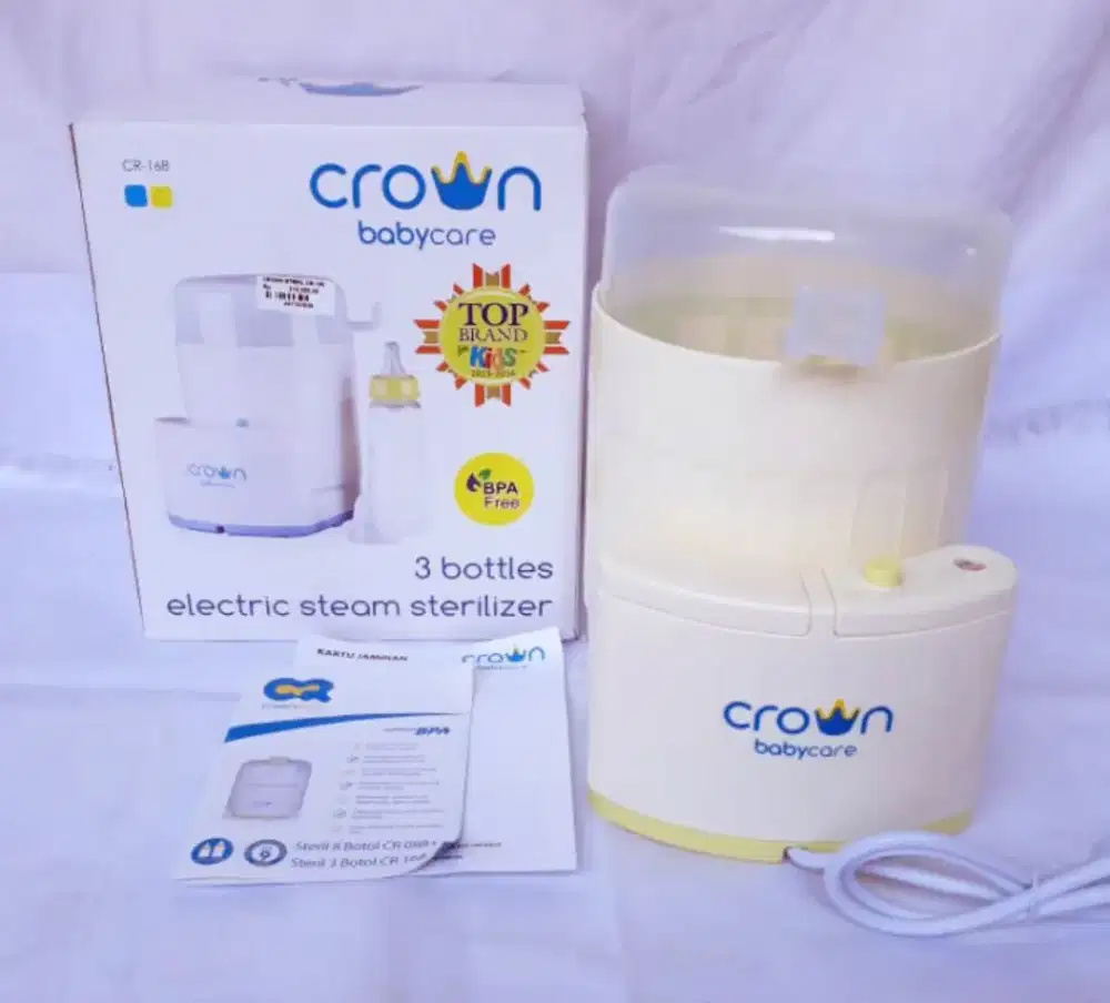 crown baby care steril botol bayi