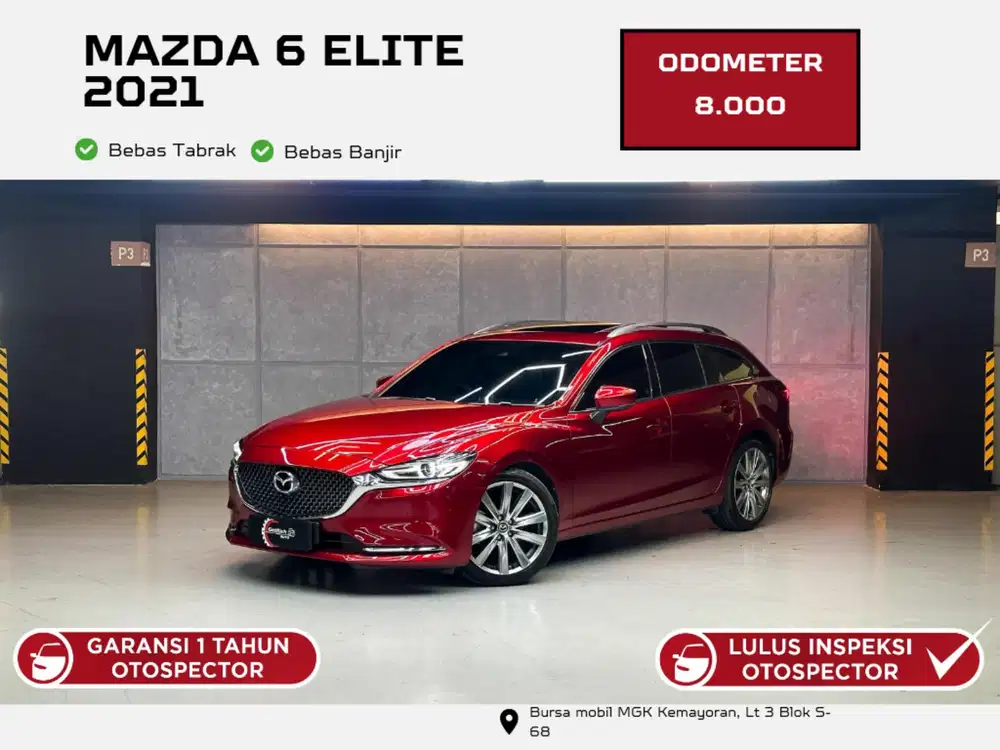 KM 8 ribu MAZDA 6 ELITE 2021